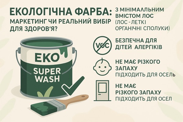 Качественная экологичная краска